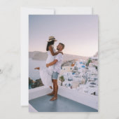 上品な水色ピンクのフローラ結婚ズ 招待状 (裏面)