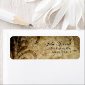 上品な洗練された渦巻き型フルエ ラベル (インサイチュ)