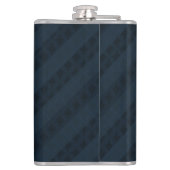 上品な海軍青カスタムなフラスコ フラスク (裏面)