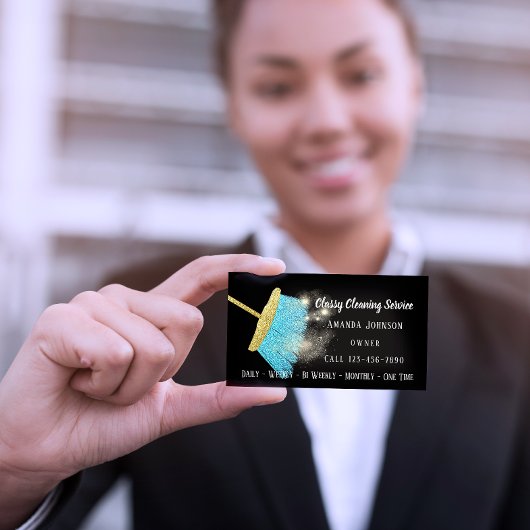 上品な清掃サービエレガントス 名刺