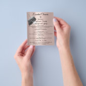 上品な清掃サービスハウス保のバラシルバー チラシ (手)