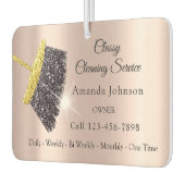 上品な清掃サービスメイドホースレジデンス保 カーエアーフレッシュナー (左)