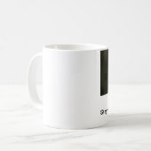 上品な滞在 コーヒーマグカップ (正面左)