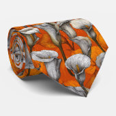 上品な父の日の贈り物 カラーリリー ネクタイ (ロール)