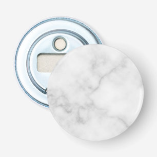 上品な白エレガントい大理石パターン 栓抜き