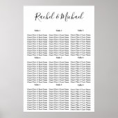 上品な白黒 ポスター (正面)