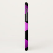 上品な紫のアクセントパーソナライズされた Case-Mate iPhoneケース (裏面/左)