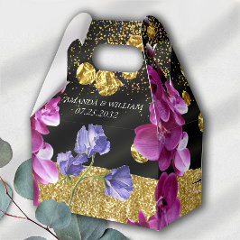 上品な結婚式の引き出物ボックス フェイバーボックス