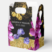 上品な結婚式の引き出物ボックス フェイバーボックス (オープン)