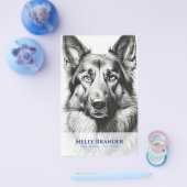 上品な羊飼いドッグフライヤー チラシ (シングル)