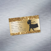 上品な美しいファッション マグネット名刺 (インサイチュ)