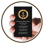 上品な航海の名刺 名刺