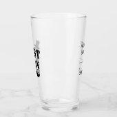 上品な花婿介添人ムスタヒートトップハットカスタム タンブラーグラス (左)