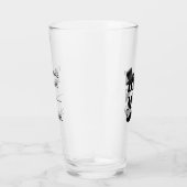 上品な花婿介添人ムスタヒートトップハットカスタム タンブラーグラス (右)