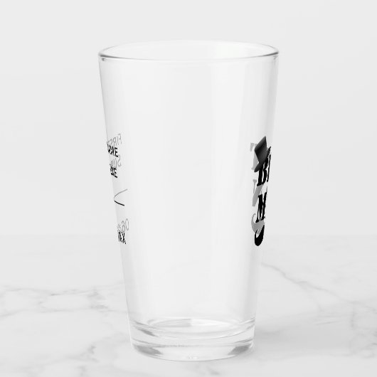 上品な花婿介添人ムスタヒートトップハットカスタム タンブラーグラス (右)