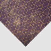 上品な茶色のパター動揺してンのジオメトリックテクスチャ 薄葉紙 (詳細)