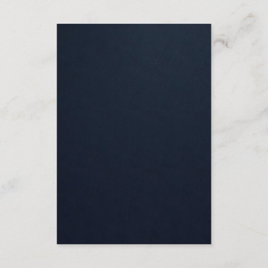 上品な華美ペイズリーアイボリー金ゴールドウェディングRSVP エンクロージャーカード (裏面)