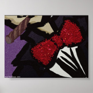 上品な葉巻の男 ポスター