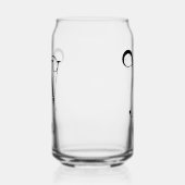 上品な装飾H パーソナライズされた ガラス缶 (左)