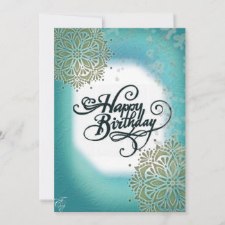 上品な誕生日カード シーズンカード