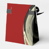 上品な赤いブラック/クリーム>お気に入りボックス フェイバーボックス (裏面サイド)