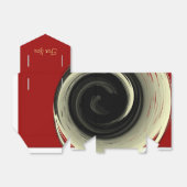 上品な赤いブラック/クリーム>お気に入りボックス フェイバーボックス (折り畳みなし)