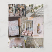 上品な赤面グ結婚レイの色PalettPaper Sheet (裏面)