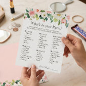 上品な赤面ピンクのフローラあなたの財布のゲームに何が チラシ