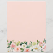 上品な赤面ピンクのフローラあなたの財布のゲームに何が チラシ (裏面)