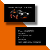 上品な車の詳細両面 名刺