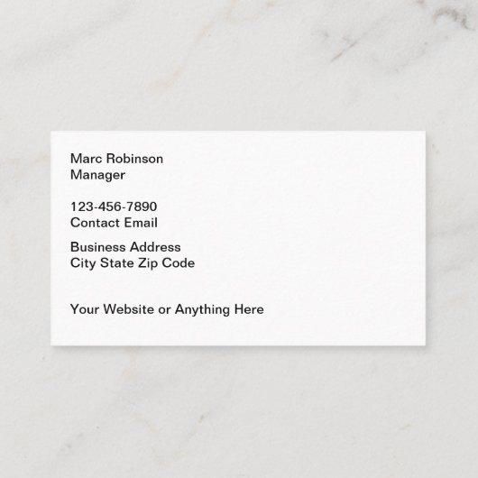 上品な車の車クールの修理 名刺 (裏面)