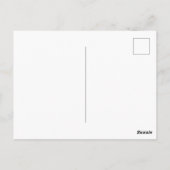 上品な輝きのサファイアダイヤモンド 35歳の誕生日 ポストカード (裏面)