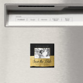 上品な金ゴールドとブラックデイトマグネットを保存 マグネット (インサイチュ (食洗機))