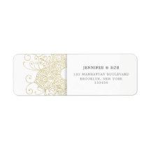 上品な金箔ルックマンダラミニマリスト