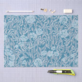 上品な青に青の各種行事用ティッシュペーパー 薄葉紙 (クラフト)