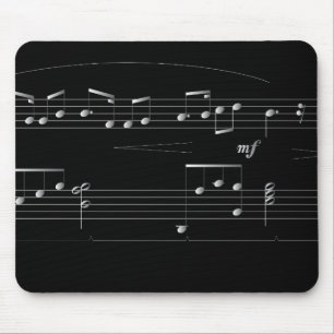 上品な音楽マウスパッド マウスパッド