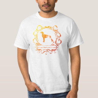 上品な風化させたドイツShorthairedポインター Tシャツ
