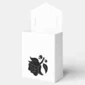 上品な魔女バラ&ブラックキャットカスタマイズ フェイバーボックス (オープン)