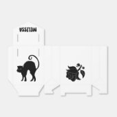 上品な魔女バラ&ブラックキャットカスタマイズ フェイバーボックス (折り畳みなし)