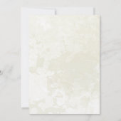 上品な鳩の洗礼招待状 招待状 (裏面)