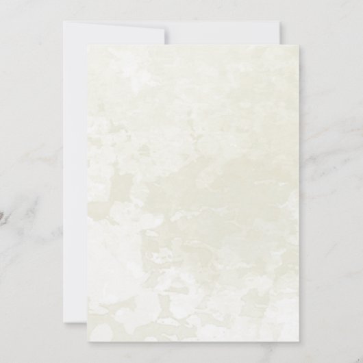 上品な鳩の洗礼招待状 招待状 (裏面)