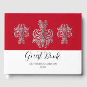 上品な2色 ゲストブック (正面)