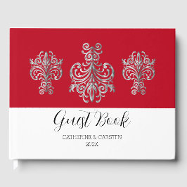 上品な2色 ゲストブック