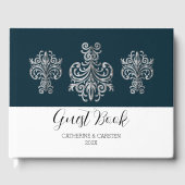 上品な2色 ゲストブック (正面)