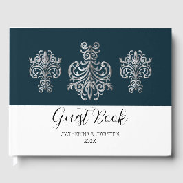 上品な2色 ゲストブック