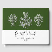 上品な2色 ゲストブック (正面)