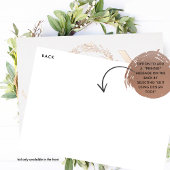 上品な「ジョイ」パーソナライズされたリアルなデザイン 箔シーズンカード