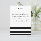 "上品な"明細カード エンクロージャーカード (スタンド正面)