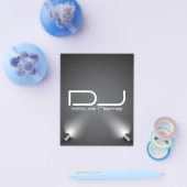 上品なDJパーティーチラシ チラシ (シングル)