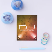 上品なDJパーティーチラシ チラシ (シングル)